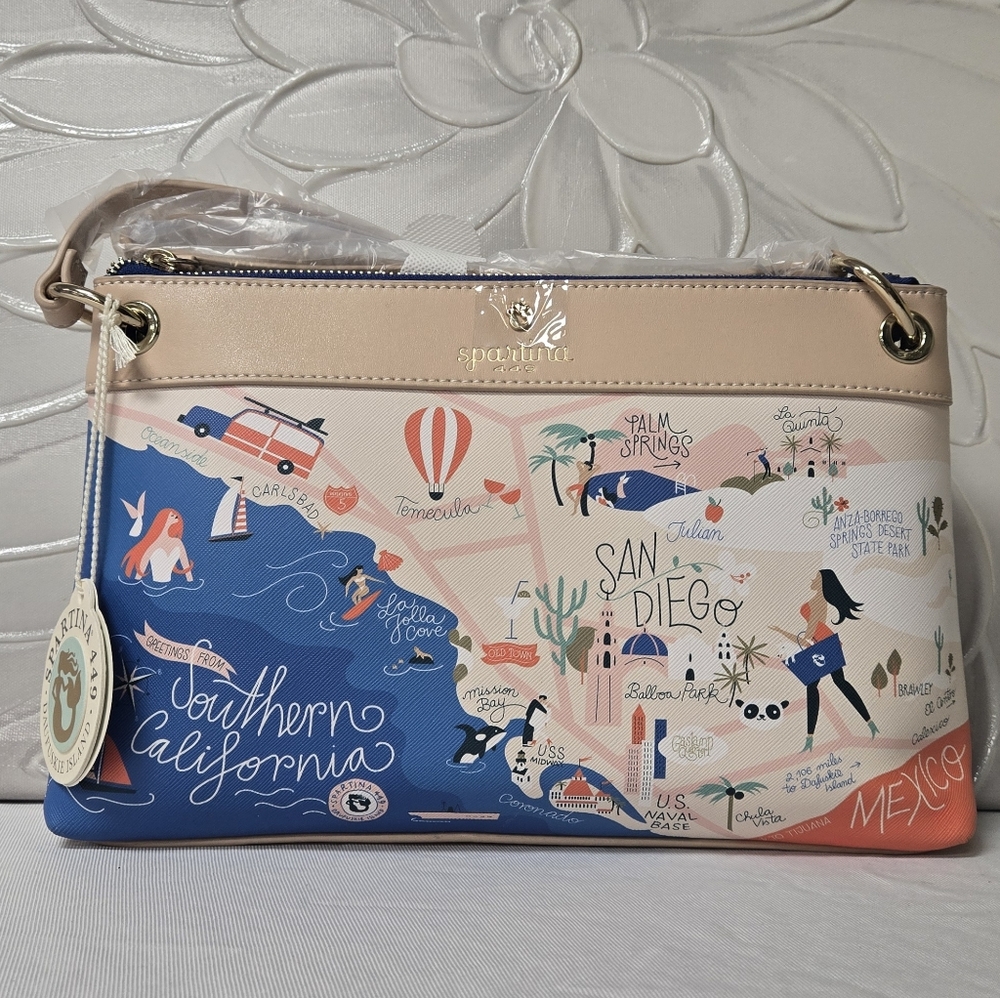 Southern Claifornia Crossbody By SPARTINA 449